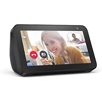 Echo Show 5 (1st Gen, 2019 release) -- Smart display with Alexa – stay connected with video calling - Charcoal